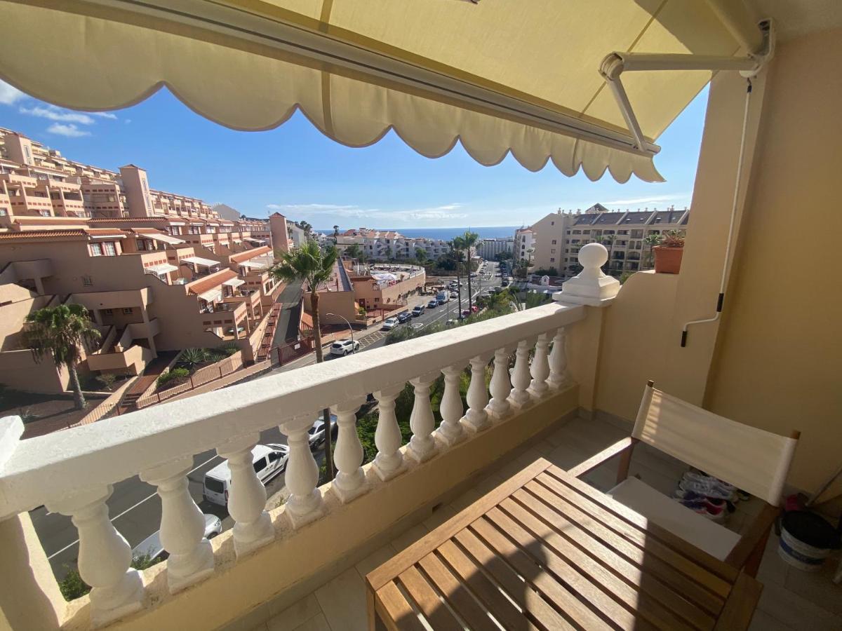 Top Floor, Panoramic Studio, Heated Pool Daire Los Cristianos  Dış mekan fotoğraf