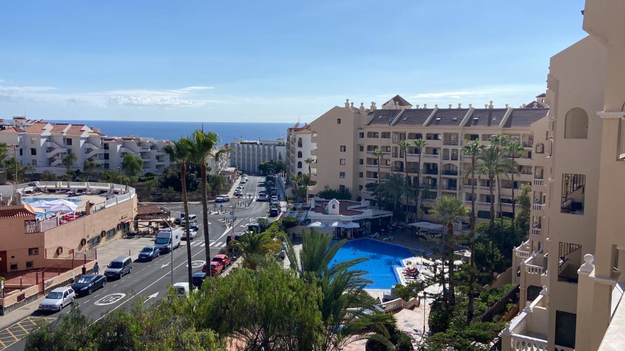 Top Floor, Panoramic Studio, Heated Pool Daire Los Cristianos  Dış mekan fotoğraf